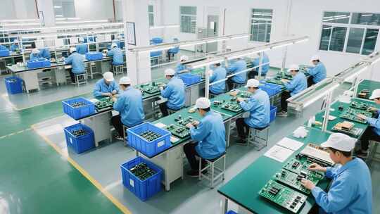 中国电子产品装配工人 数字化浪潮中的无声工匠